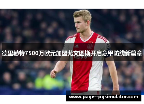 德里赫特7500万欧元加盟尤文图斯开启意甲防线新篇章 德里赫特7500万欧元加盟尤文图斯开启意甲防线新篇章